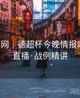b体育官网｜德超杯今晚情报站：真人直播·战例精讲