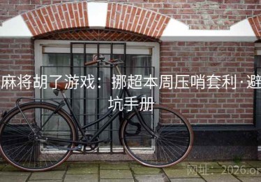 麻将胡了游戏：挪超本周压哨套利·避坑手册